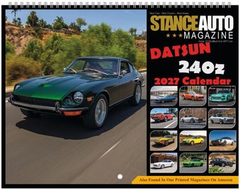 Stance Auto Magazine  Datsun 240Z 2027 Wall Calendar (US & CA)