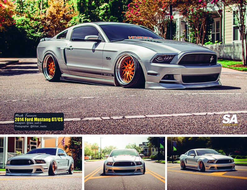 Stance Auto Magazine Mustang 2024 Wall calendars US & CA Only image 10