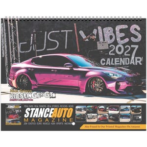 Justvibes Show Stoppers 2027 Calendar