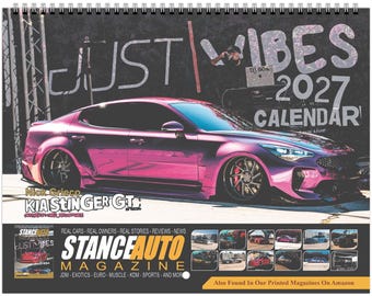 Justvibes Show Stoppers 2027 Calendar
