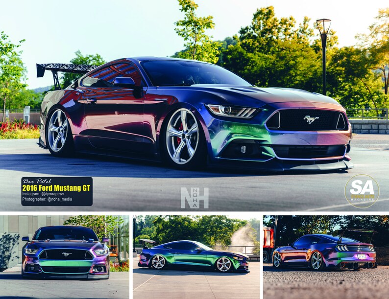 Stance Auto Magazine Mustang 2024 Wall calendars US & CA Only image 3