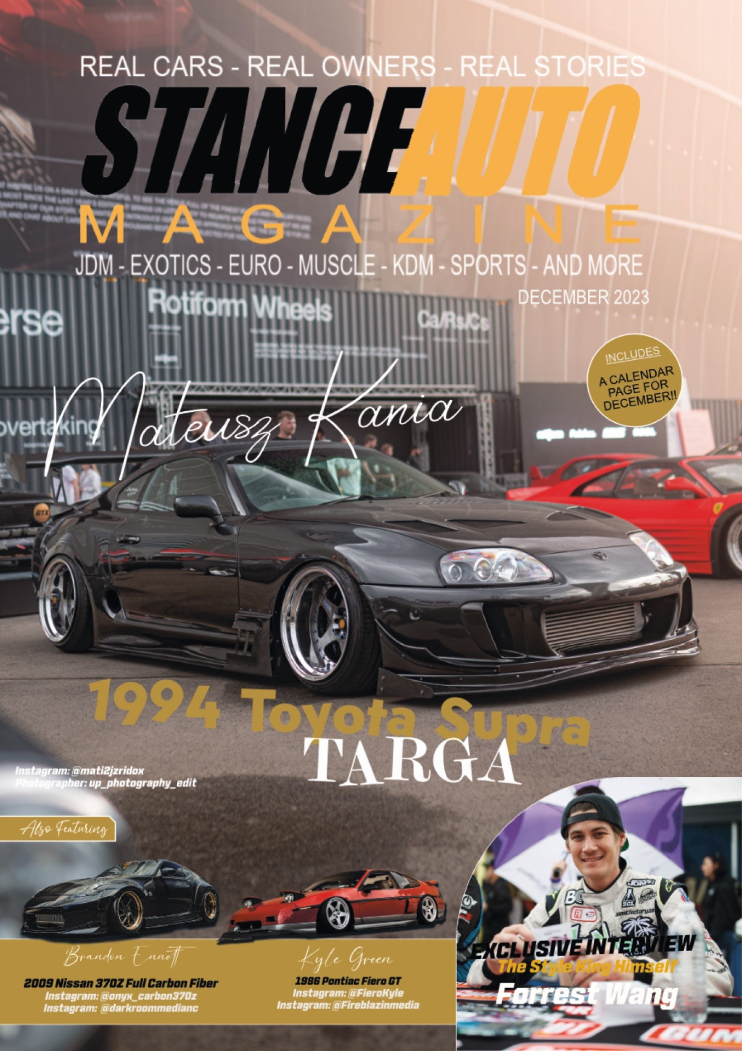 Stance Auto Printed Magazine December 2023