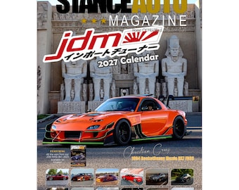 Stance Auto Magazine JDM Tuner Cars Wall Calendars 2027