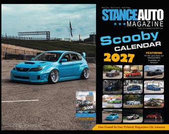 Stance Auto Magazine Scooby 2027 Wall Calendars (US & CA)