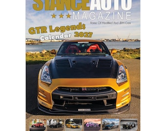 Stance Auto Magazine  Gtr Legends  2027 Wall Calendars