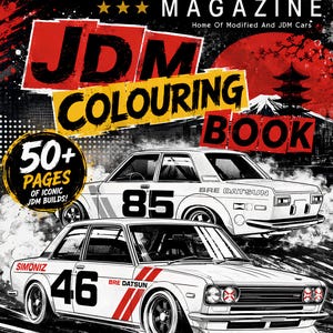 Stance Auto JDM målarbok