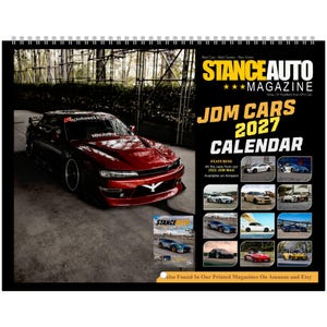 Stance Auto Magazine  Bagged JDM Cars 2027 Wall Calendar (US & CA)