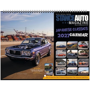 Stance Auto Magazine Japanese Classic Cars 2027 Wall calendars (US & CA)