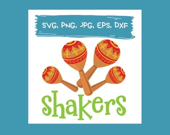 Percussion Music Shakers SVG Musical notes silhouette Music Note SVG Music Symbols SVG Files for Cricut | Vinyl & Craft Cutting File