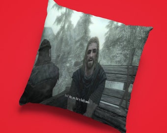 Skyrim Pillow Etsy Skyrim Pillow Etsy