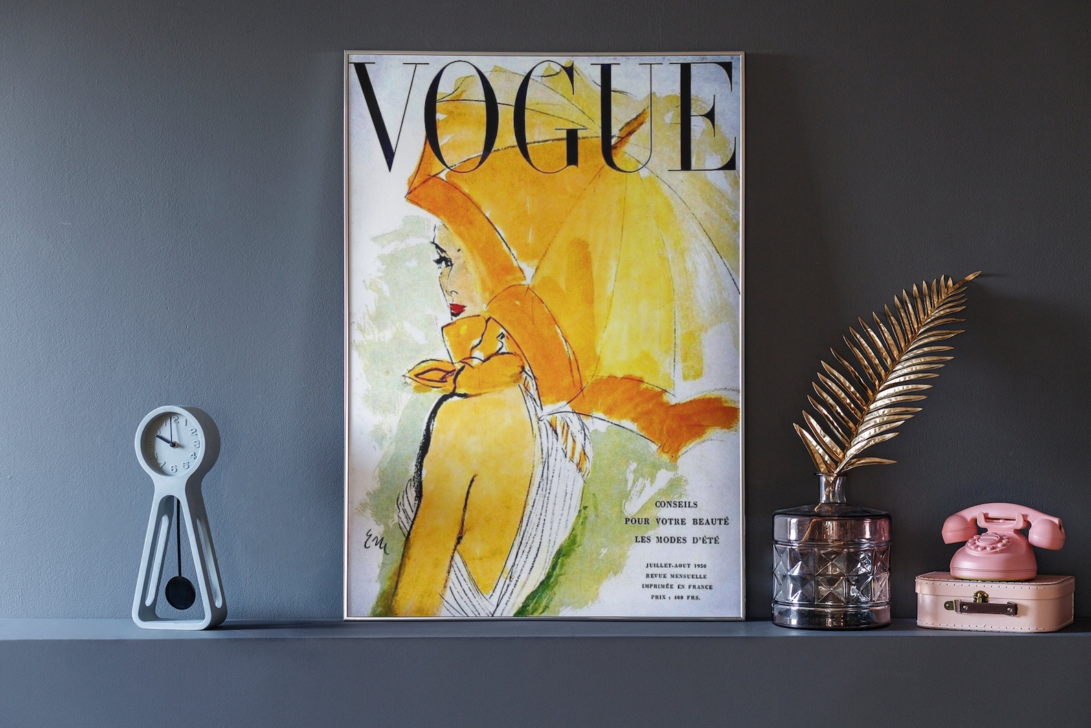 Vogue Print Poster Wall Art Décoration minimaliste Décor Etsy