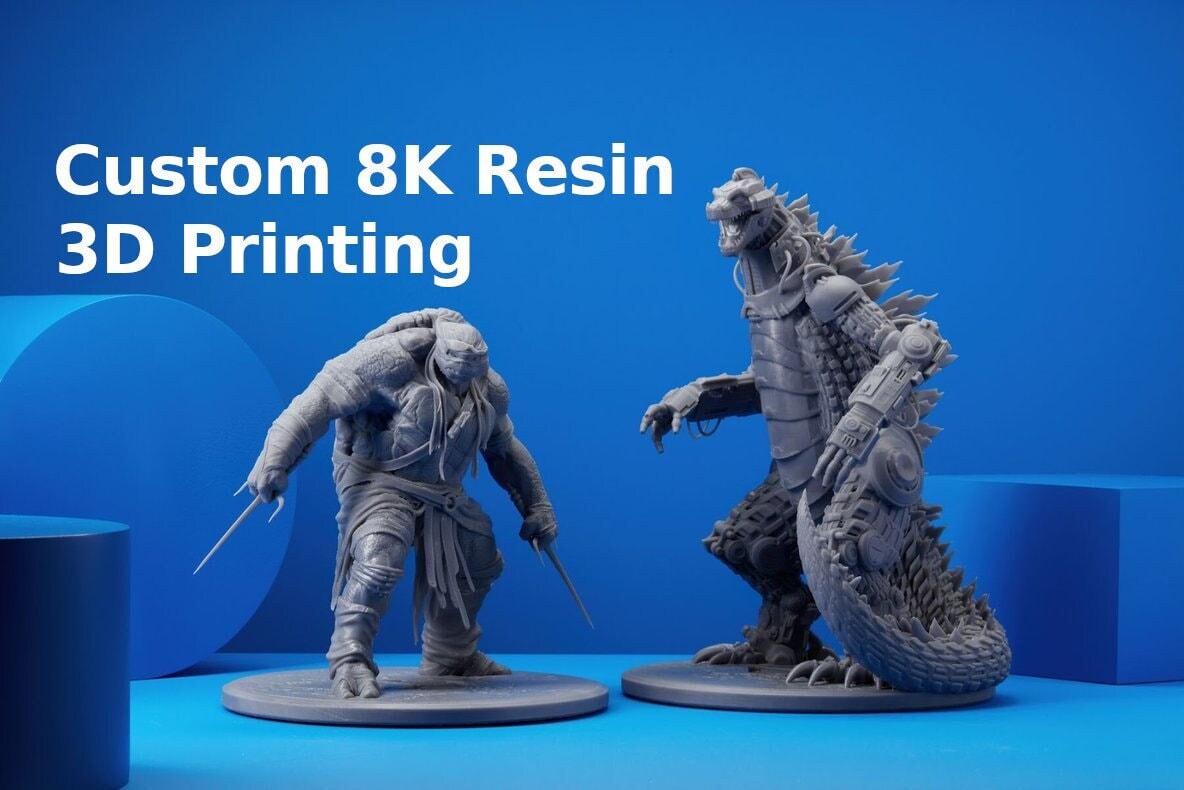 Imprimez vos figurines en 3d pour vous sur une imprimante résine 8k