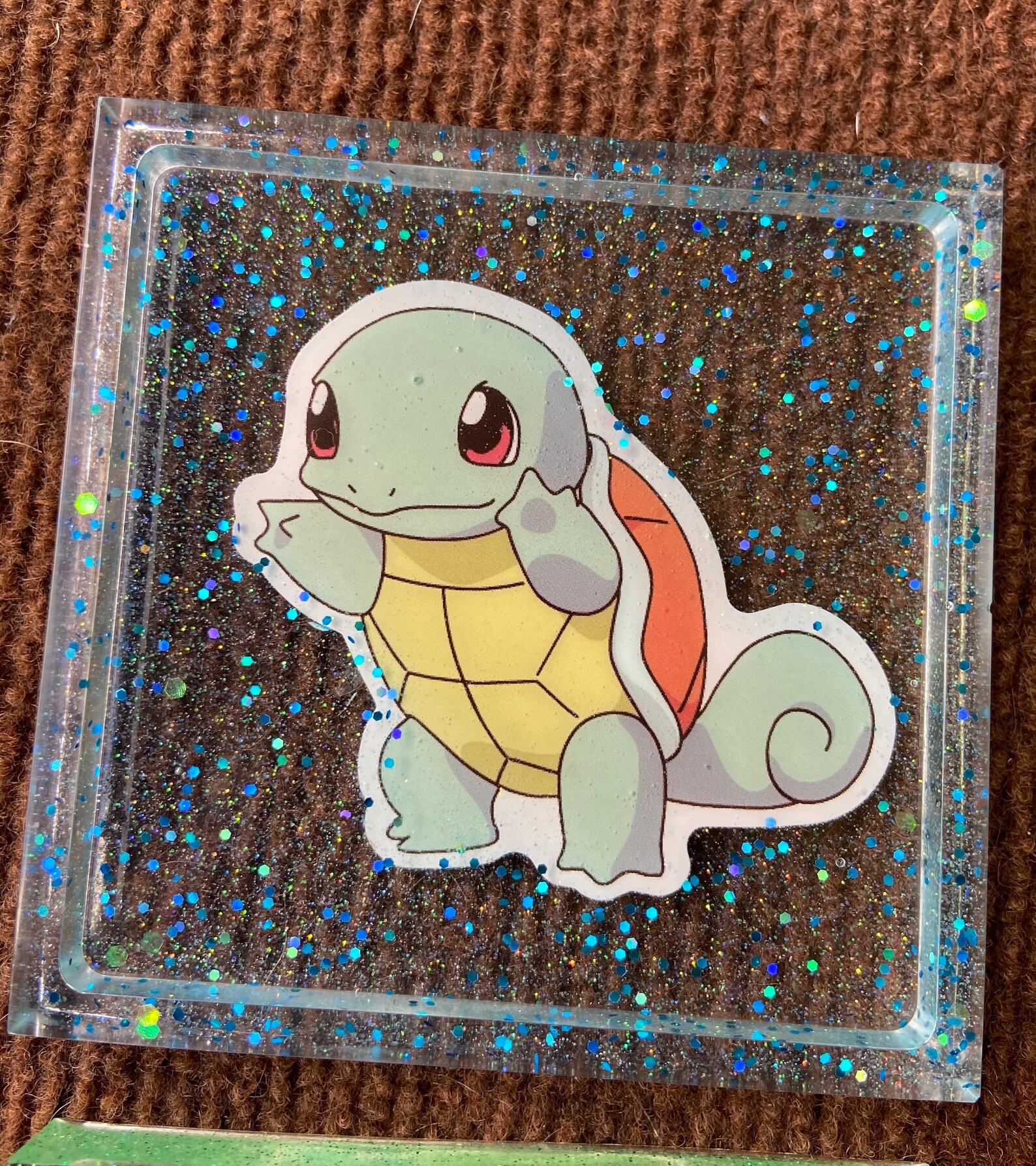 Pokémon Starter Coasters Set of 4 Epoxy Resin Etsy