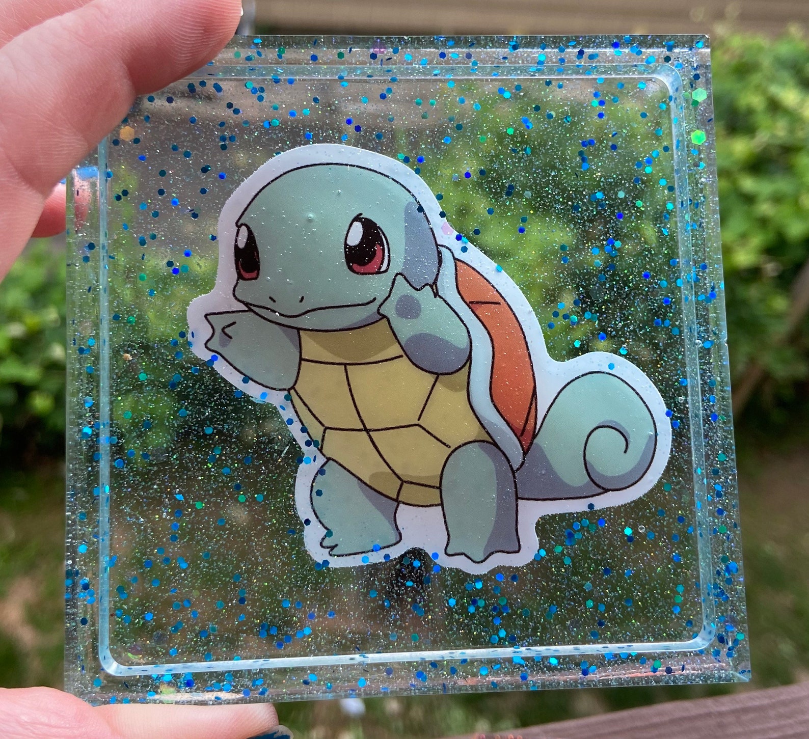 Pokémon Starter Coasters Set of 4 Epoxy Resin Etsy