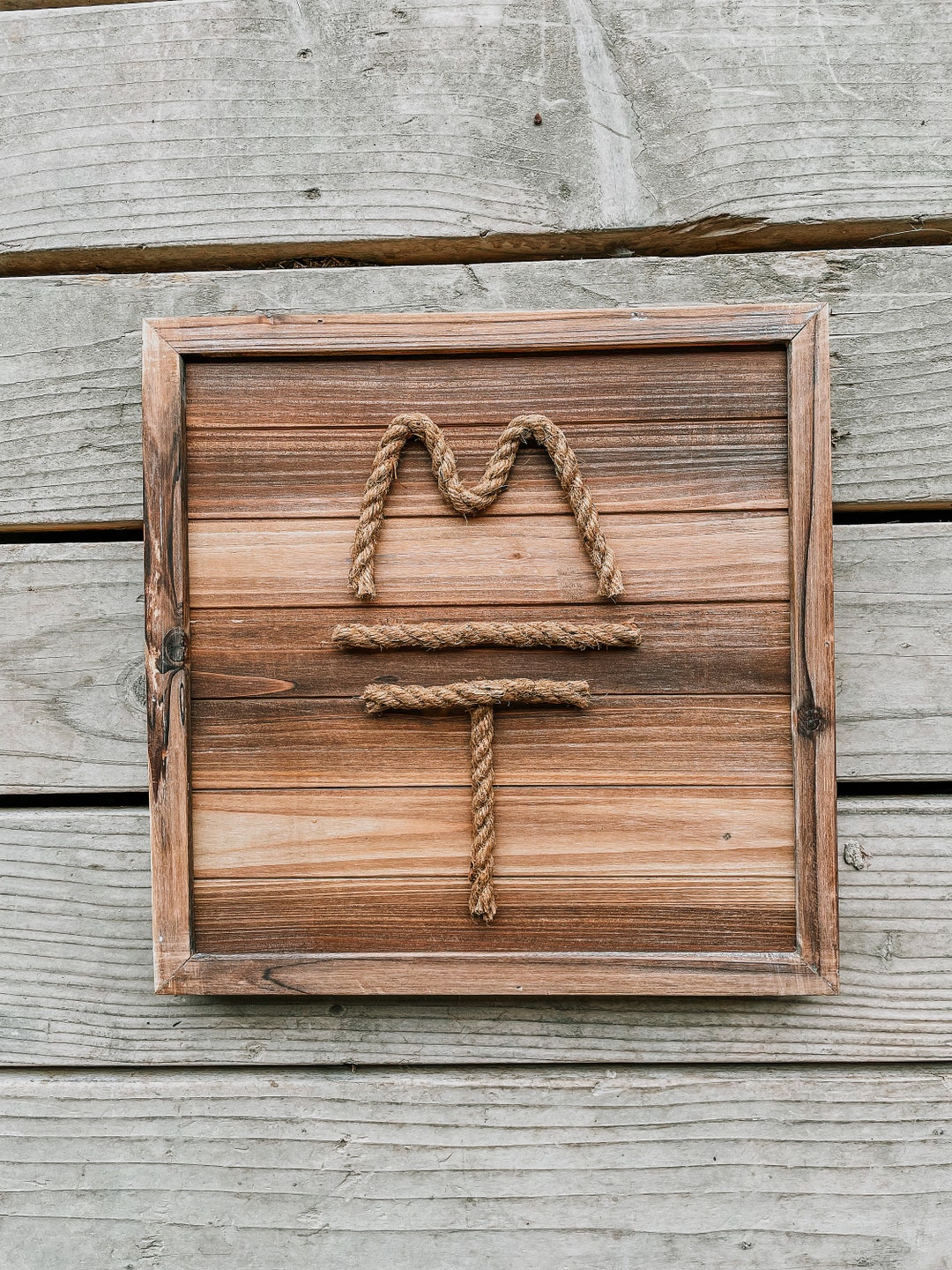 Livestock Brand Rope Wall Sign (READ ITEM DESCRIPTION) - Etsy