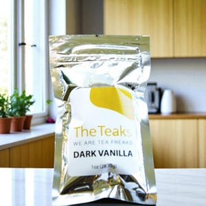 Dark Vanilla| Loose Leaf Tea | Black Tea | Organic Loose Leaf Tea | TEA SAMPLER | Vanilla Tea | Tea Blend | Tea Gift