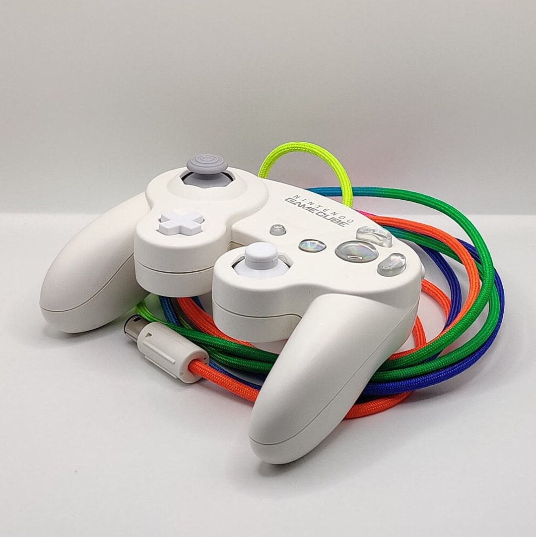 Paracord Cables for Gamecube Controllers, Sendin Etsy