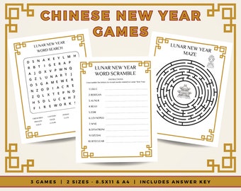 Lunar New Year Games Chinese New Year Activities Lunar New Year