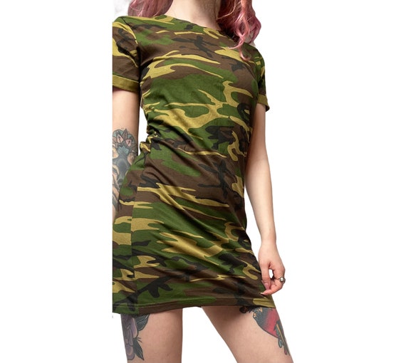 Vinage Lara Croft Dress Camo - image 3