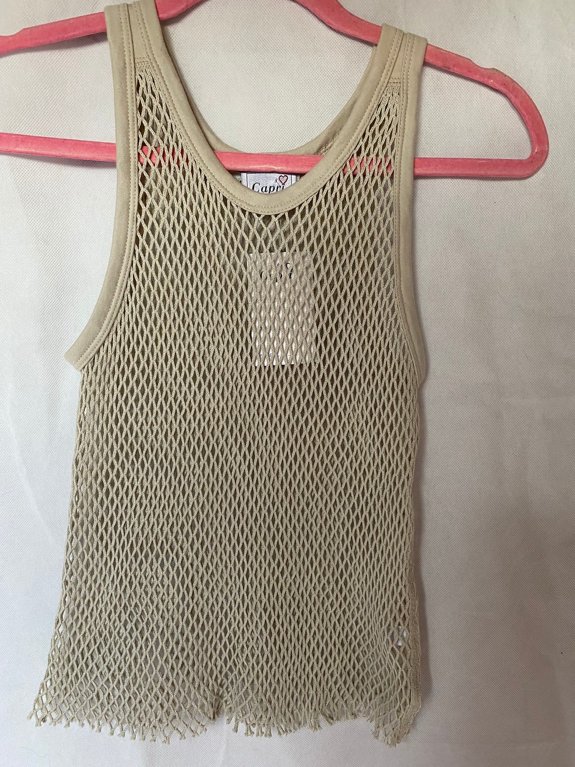 Vintage 90s Y2K String Vest - Etsy UK