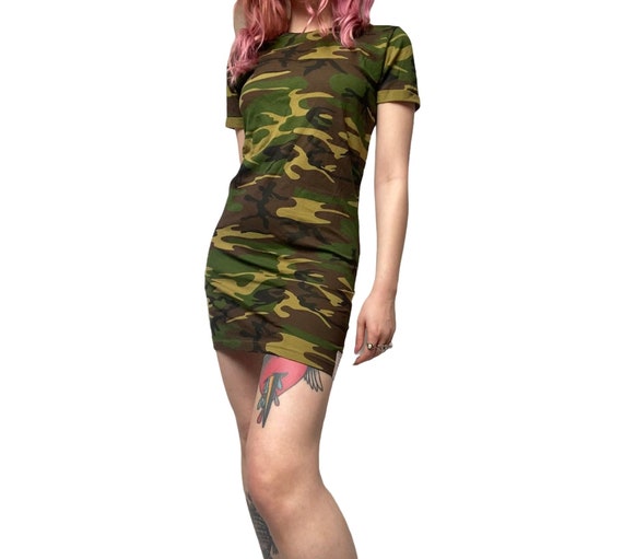 Vinage Lara Croft Dress Camo - image 1