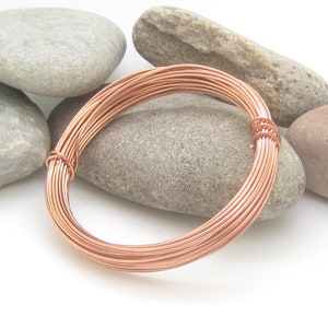 COPPER WIRE SOLID Pure on Spool 12 Gauge 1 Lb 