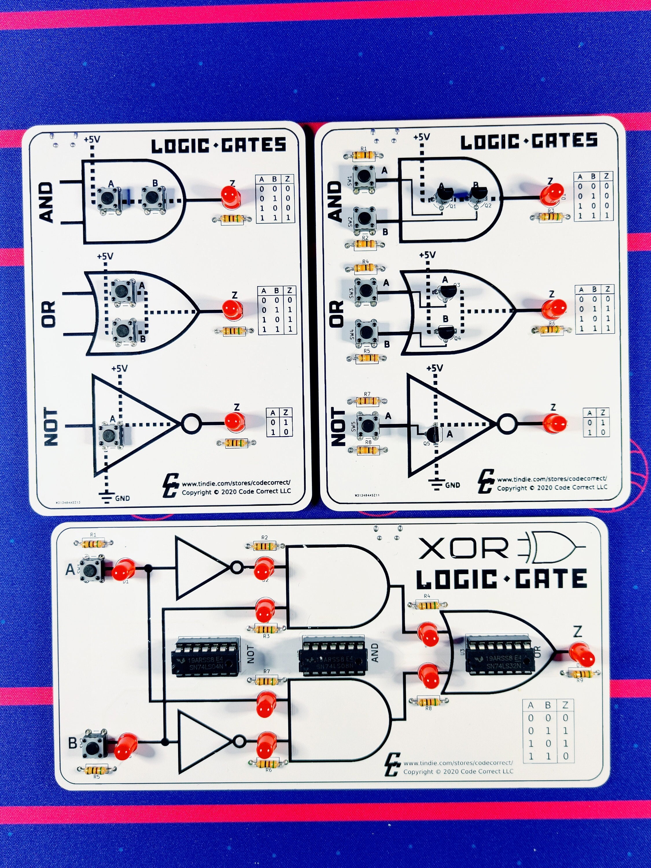 Logic Gates Learning Bundle (#1-3)