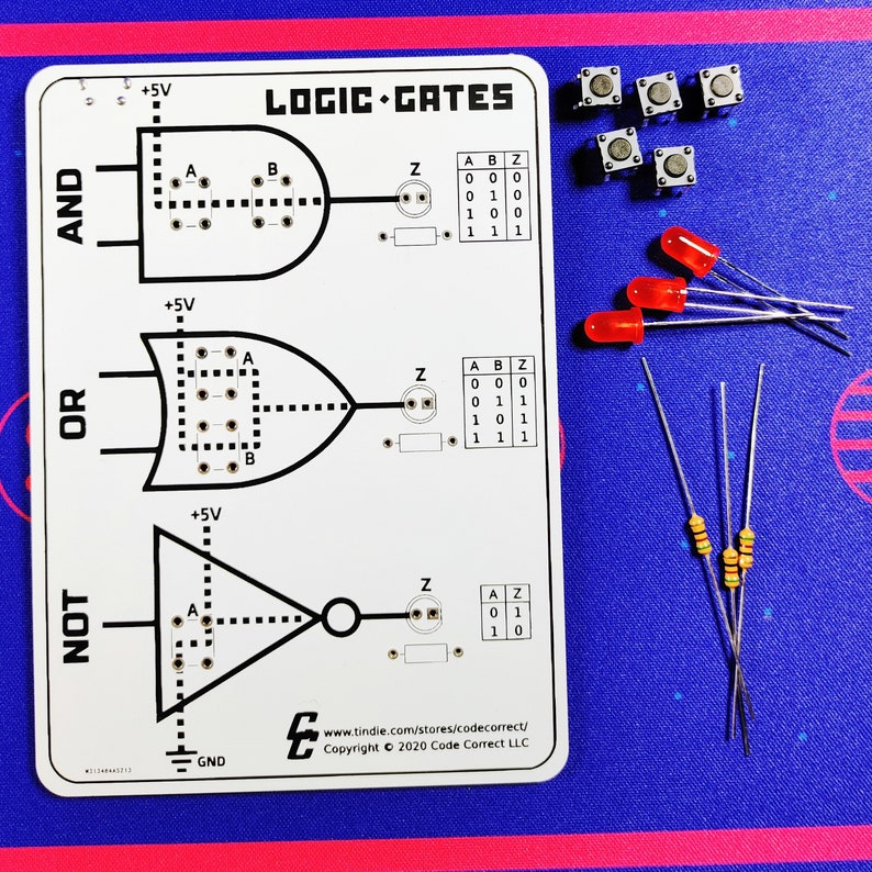 Logic Gates Learning Bundle (#1-3) - Etsy
