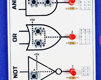 Logic Gates Learning Kit #1 - Switches