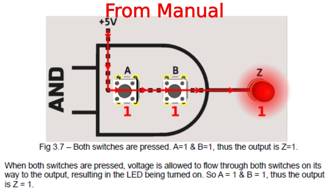 Basic Logic Gates Using Switches Learning Kit Etsy