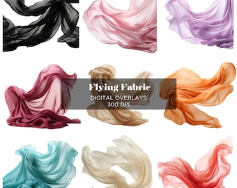 Flying Fabric Digital Overlays Maternity Backdrop Overlays Studio Overlays Fine Art Textures Photoshop Overlays