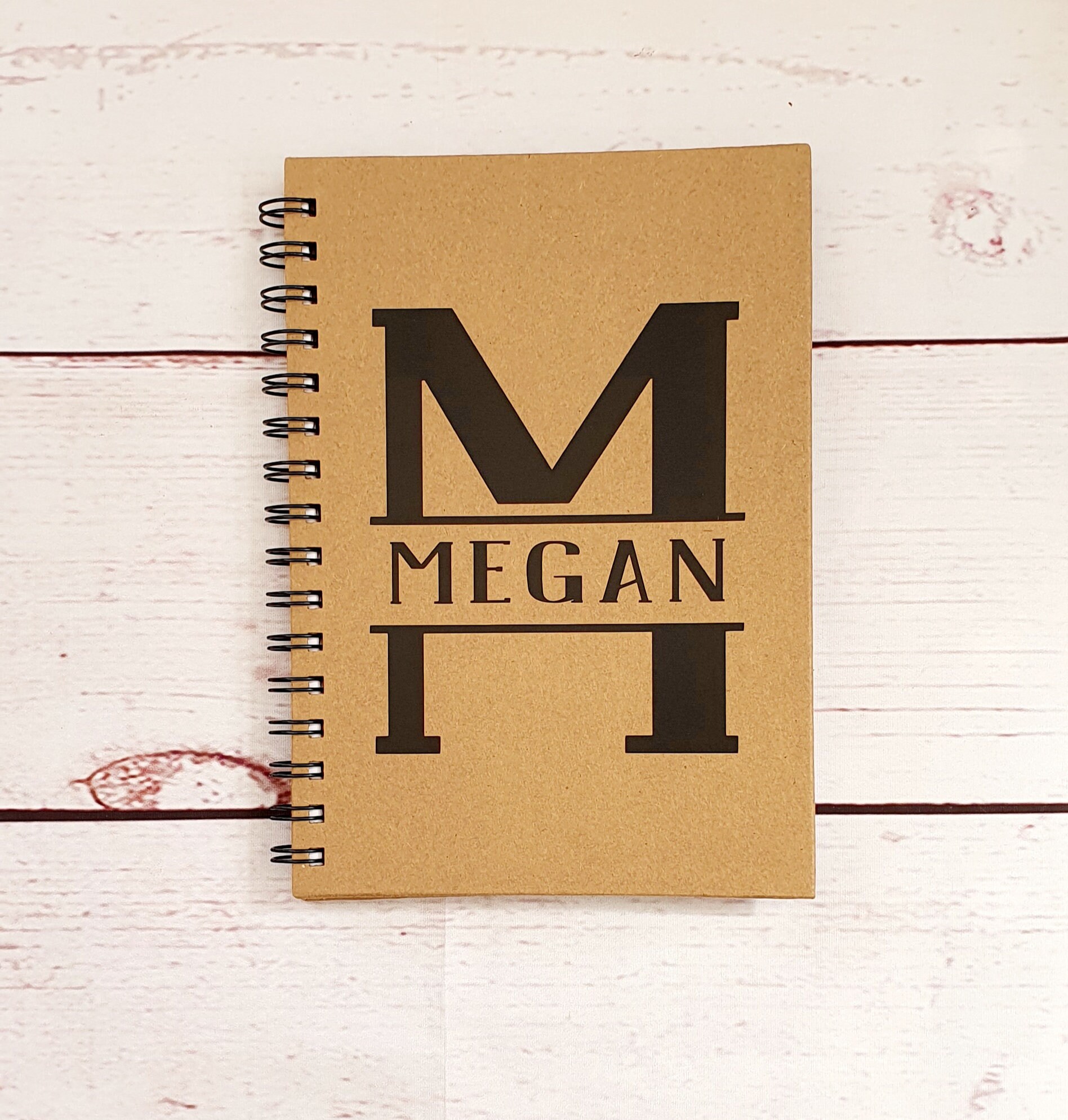 A5 Personalised Notebook Etsy
