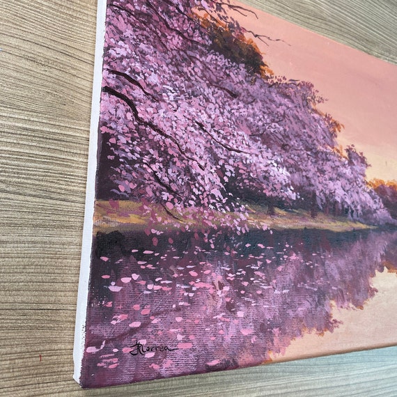 How to Paint Purple Flower / Acrylic Painting / Correa Art 