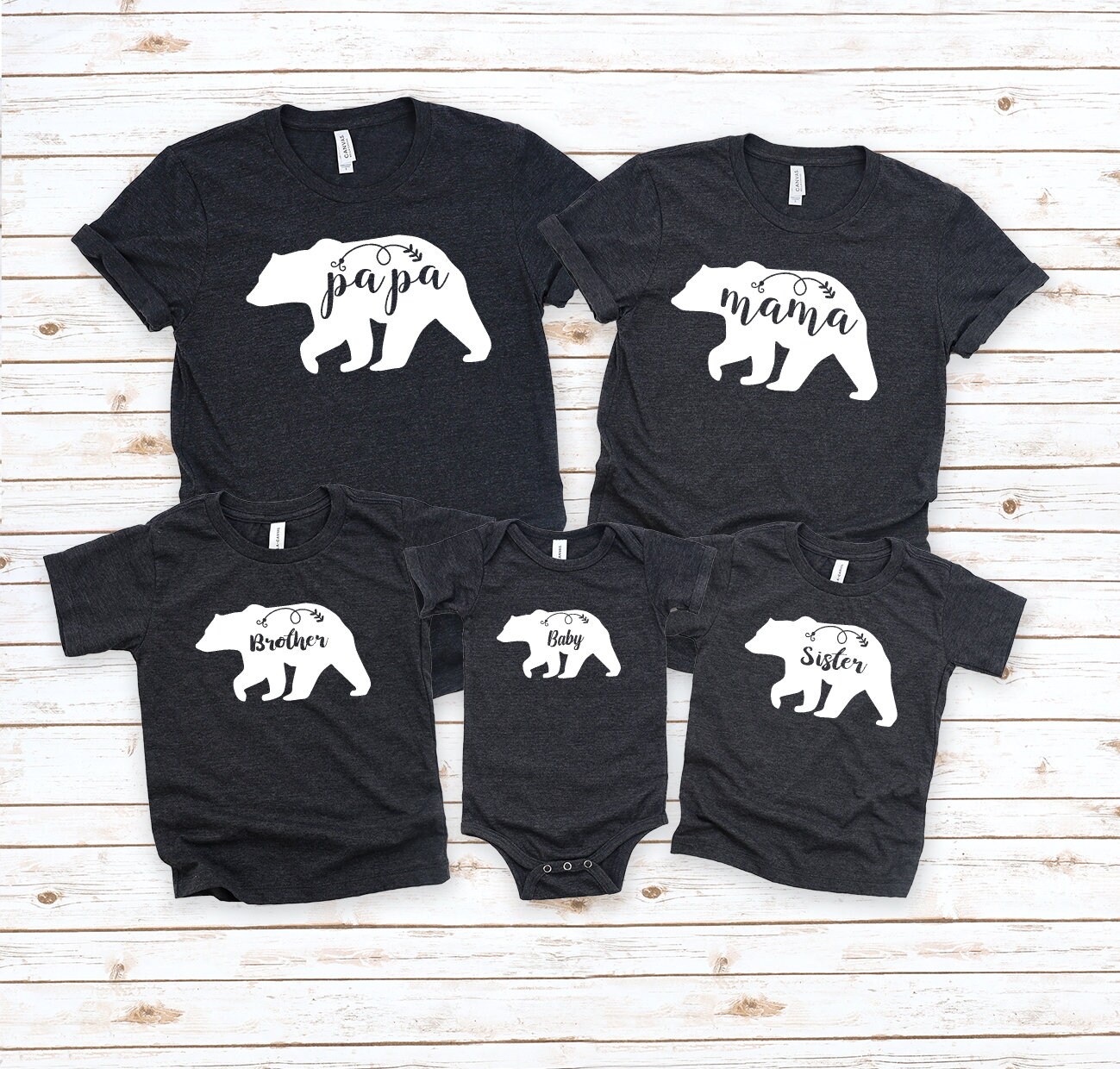 Mama Bear Shirt Papa Bear Shirt Pregnancy Announcement - Etsy UK