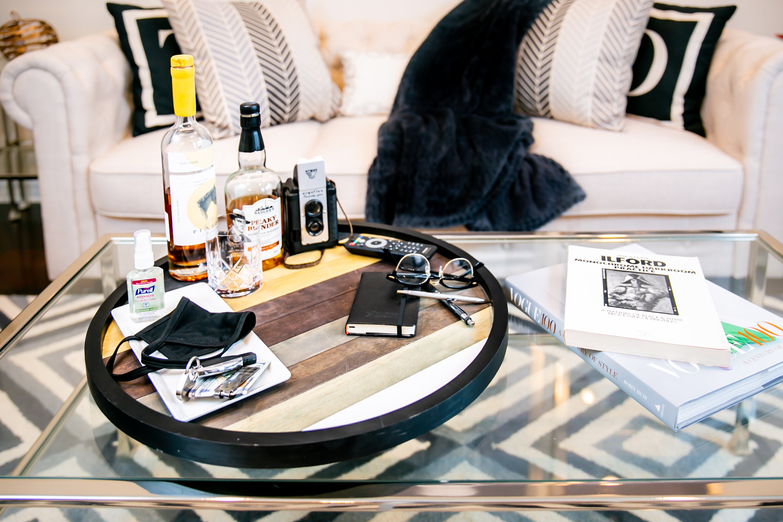 HOME BREEZES große Holz faul Susan Runde Holz osmanischen | Etsy