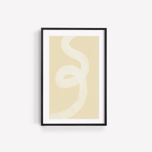 Abstract Digital Download Print, Minimalist Wall Art, Line Art