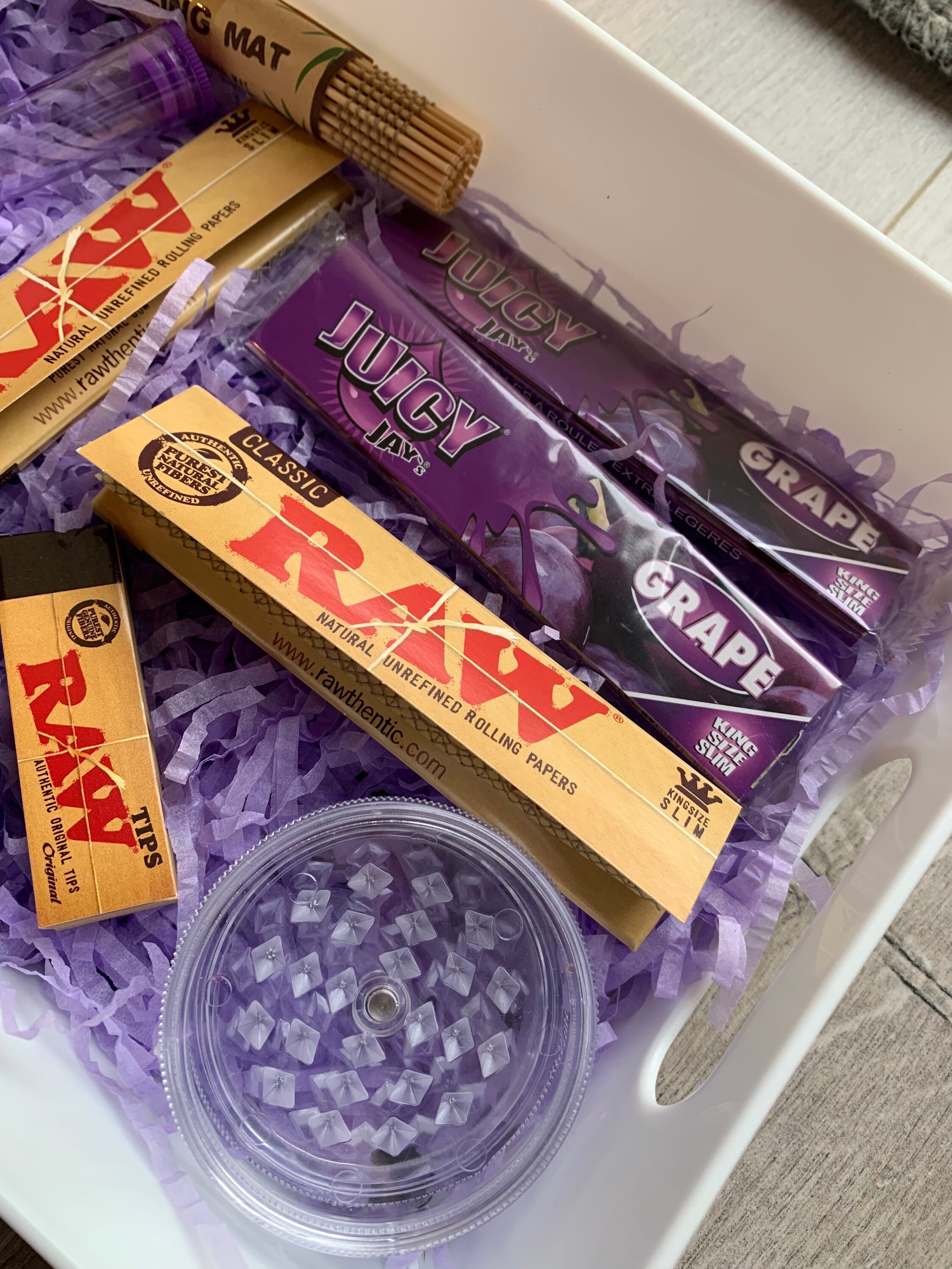 Pink Weed Smoking Gift box Gifts for Her Personalised Gift Etsy