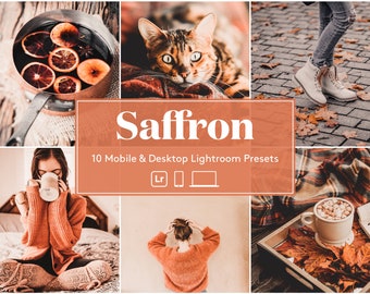 10 Lightroom Mobile Presets, Instagram Blogger Fall Presets, Lifestyle Travel & Wedding Lightroom Preset, Creamy Presets, Bookstagram Preset