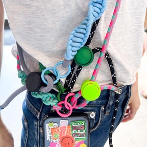 Crossbody Phone Lanyard Strap with Connector