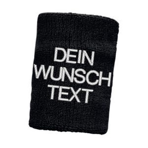 Schweissband Text Namen Schweißband Stickerei Sweatband Bestickt & Wristband Frottee | Sport-Training-Armband-Gelenk