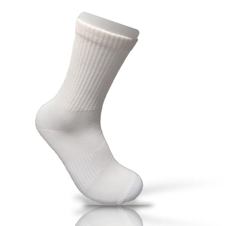 Sport-Socken bestickte mit Name Initialen | Tennis-Socken Stick mit Wunschtext | Männer Sportler-Geburtstag-Geschenk mit Bestickung | 1 Paar afbeelding 3