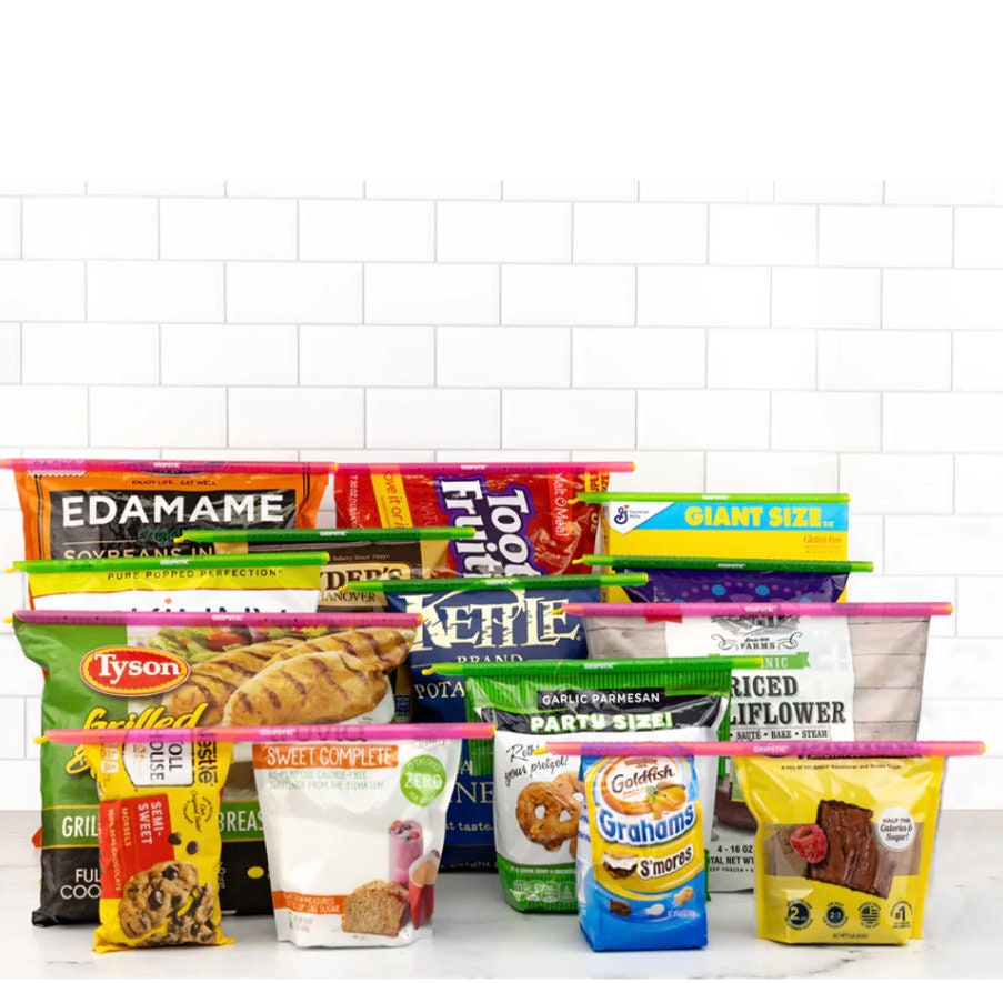 Magic Bag Sealer GRIPSTIC Style 16 Food Saver Bag Sealer Sticks 4 Sizes