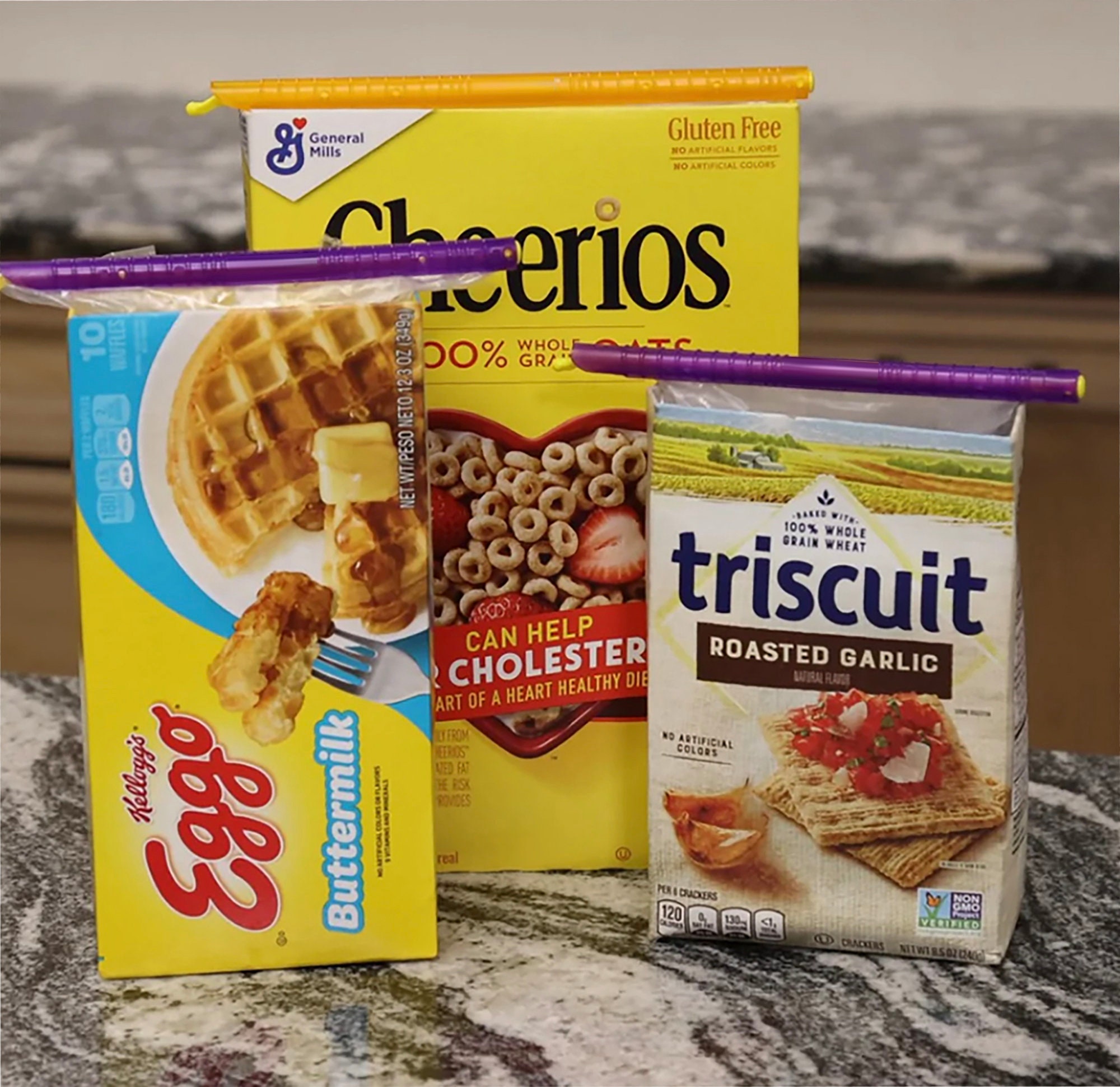 Magic Bag Sealer GRIPSTIC Style 16 Food Saver Bag Sealer Sticks 4 Sizes