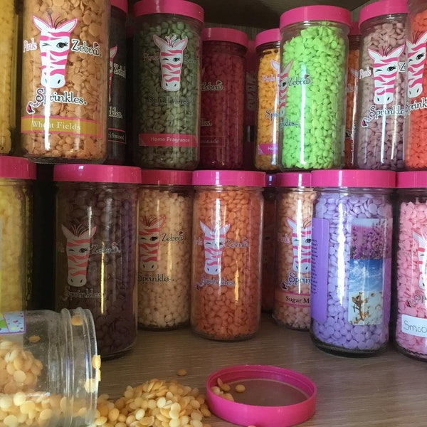 Pink Zebra Sprinkles - choose your fragrance - home fragrance - wax melts - candle - tarts - sprinkles