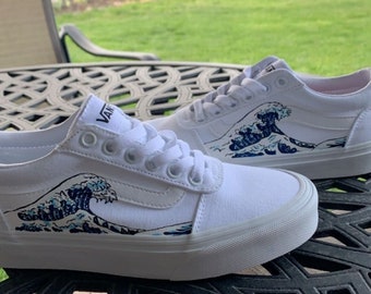 vans with waves on them