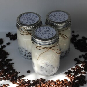 Scented Coffee Candles | French Vanilla Coffee Candle | Hazelnut Coffee Candle | Homemade Candles | Soy Wax Candle | Scented Candles