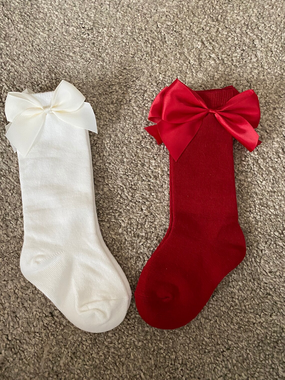 BABY /GIRL Knee High Socks/ Toddler Knee High Socks / Girls Etsy UK