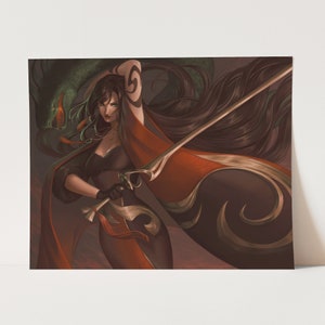 The Dragon Fantasy Wall Art Print