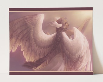 Embrace Purpose Fantasy Wall Art Print