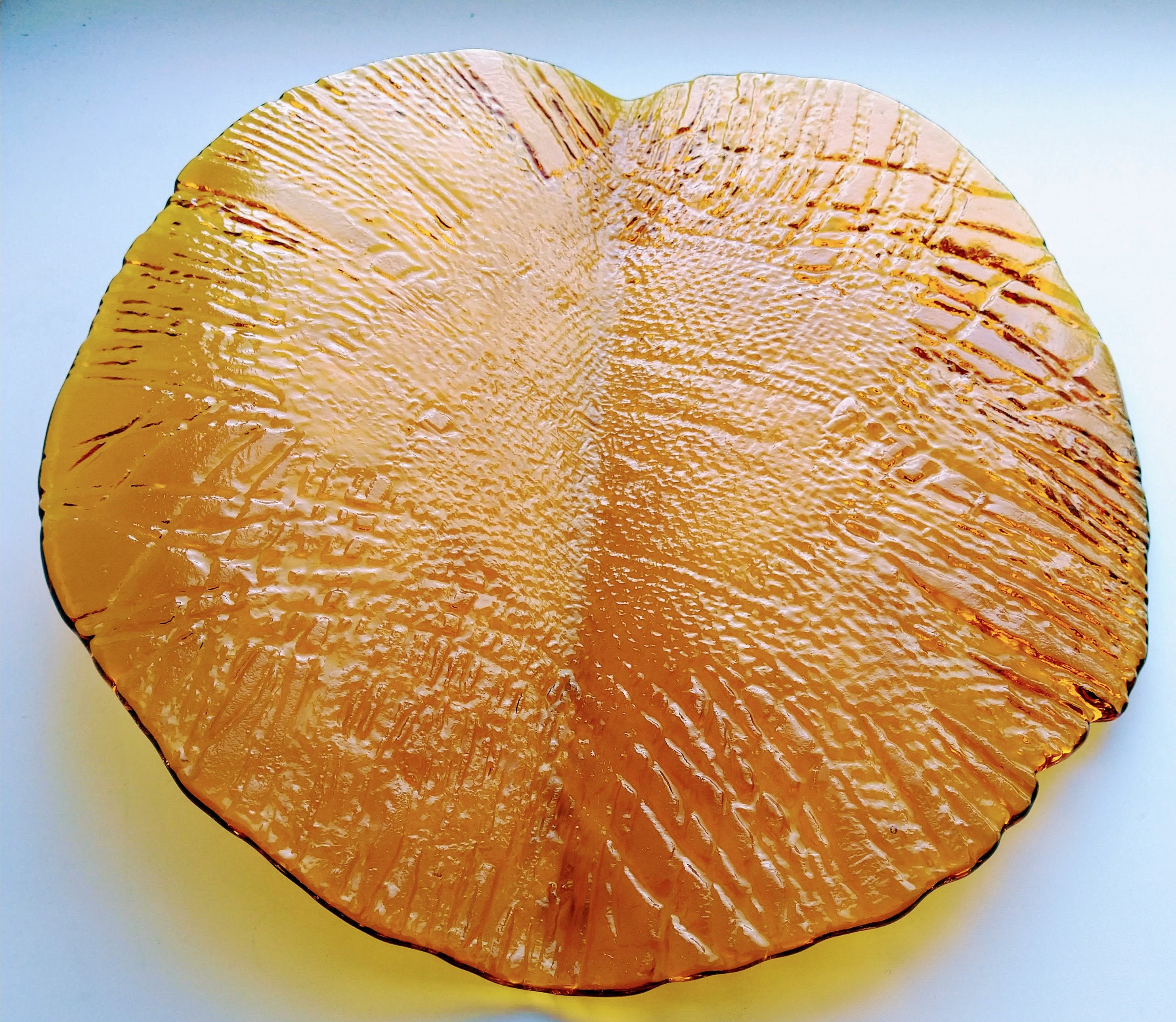 Vintage Decorative Glass Plate for Interiors Etsy UK